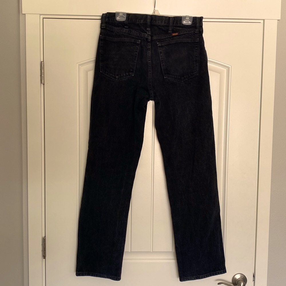 BLACK RUSTLER JEANS (Men’s 34x34)